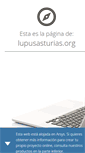 Mobile Screenshot of lupusasturias.org